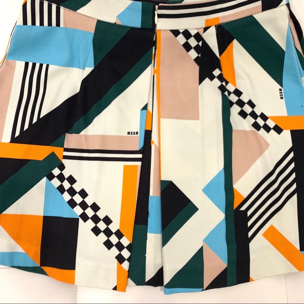 MSGM High Waisted A-Line Skirt Sz 44 - Picture 5 of 5